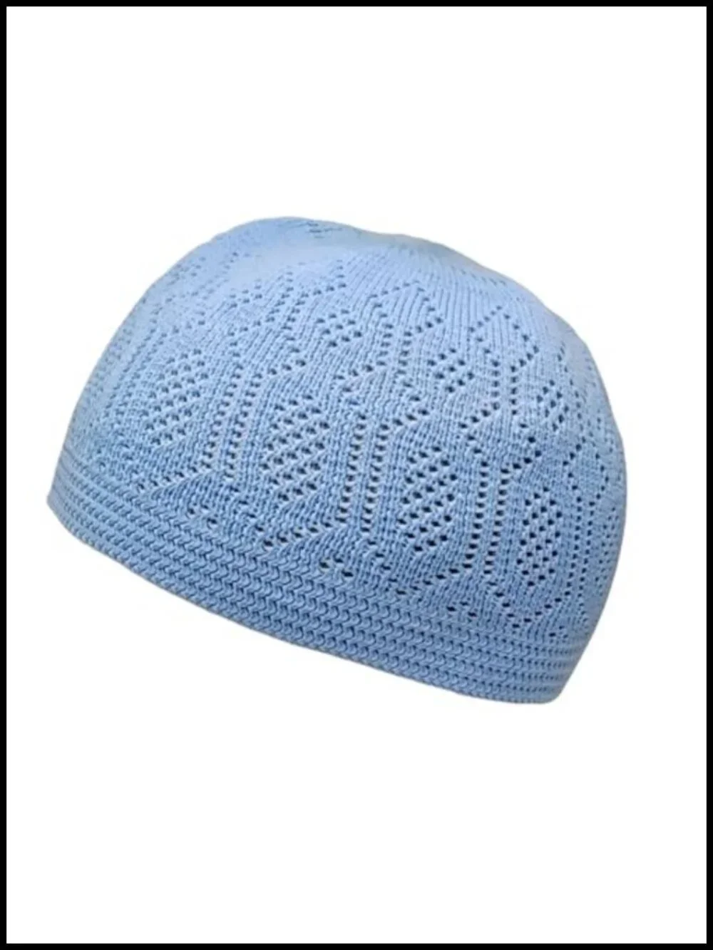 5 Pack Cotton Muslim Prayer Hat Kufi Beanie Skull Cap Set Ramadan Gift